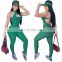 2020 Clothing Backless Sport Romper Overall For Women Tight Dance Sportswear Gym Yoga Women One Piece Sport Jumpsuits