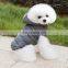 Pet clothes autumn and winter dog cotton vest dog clothes processing moustache two-legged cotton coat