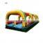 yellow kid custom commercial water inflatable nip slip n slide for sale