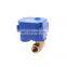 mini two way brass motorized pneumatic actuator electric motor ball valve 12v 24v 220v