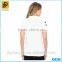 Hot Sale 2016 High Quality Cotton Lady Summer Casual Plain T-shirt