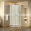 cabin frameless 3 side glass shower enclosure square shower freestanding glass shower room