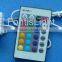 IR Controller for RGB strip light with 24keys use for Non-waterproof led strip light