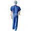 Wholesale Disposable Unisex SMS PP Non Woven Nursing Uniforms Surgical Hospital Scrub Sets Nurse Scrub Suits Medical Scrubs Sets
