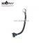 Bathtub Parts Waste Water Treatment Brass Overflow Push Drainer