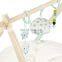 3 Hanging Sensory Toys Natural Wood  Wooden Baby Play Gym gift