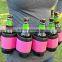 Novelty Adjustable 6Pack Beer Soda Can Holster Belt Waist Pack Bag