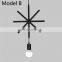 Decorative Bar Restaurant Iron Pendant Light E27 Vintage Lamp Fixtures
