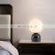 Modern Round Spherical Glass Table Lamp E27 Bedroom Bedside Lamps Creative Table Light Decorative Light