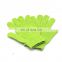 Guante de bano para exfoliacion guante Exfoliante para ducha guantes para fregar resistencia esponja de masaje corporal