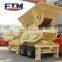 Small Mini Easy Moving Movable Mobile Portable Rock Stone Crusher Mobile Crushing Machine Plant