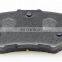 Wholesale high quality auto car brakes accessories pastillas de frenos metal brake pads for Honda accord and civic