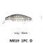 hot sale 5cm 6.5g artificial  sinking hard minnow lures fish lure bodies fishing bait