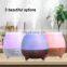 Large 600ML Round led misting high flow heated respiratory humidifier warm mist h20 baby air purifier and humidifier large