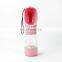 Wholesale Pet Travel Squeeze Dog Water Bottle with Cup