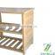 Wholesale Door Entryway Bamboo Shoe Bench and 2 Tier Shoe Storage Rack Luggage Suitcase Holder Rack