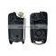 2 Buttons Flip Folding Car Remote Key Case Shell Cover Housing Fob For Opel Vauxhall Corsa D 2007 - 2012