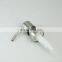 Cost price liquid soap dispenser stainless steel foaming soap pump / free sample 24/410 silver lotion pump