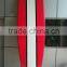 Moulded Bamboo Red and White Stripe Paddle Durable Light Weight SUP surfboard