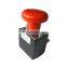 Waterproof Mushroom Emergency Stop Push Button Switch box