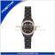 Beautiful Design Ceramic Watch Rhinestone Stainless Steel Case Back Watch