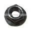M6 hex flange nut for turbocharger