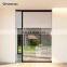 Italy Luxury Interior Door House Interior Wall-mounted Aluminium Hidden Slider Door Internal Aluminum Pocket Sliding Glass Door