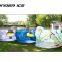 Beach PVC Tent Full Folding Sun Proof Double Sunshade Automatic Open Tent