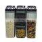 Airtight Large Food Storage Container Set 4Pcs Pantry Organization Containers Plastic Canisters for Pasta