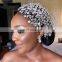 Wedding Hair Jewelry Accessories Rhinestone Headbands for Bride Wedding Crown Queen Tiara Bridal Headwear