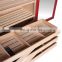 4 Cedar wood Lined removable Trays Display Desktop Cigar Box Cabinet mahogany veneer Cigar acrylic cigar Humidor