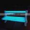 Patio Beach Color Change Lighting Outdoor Waterproof Garden Bench LED PE Plastic Chair