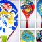 Beach play set wood beach tennis racket