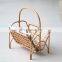 Hot Sale Rattan magazine rack, wicker magazine holder, Rattan Book Storage Organizer Vietnam Supplier