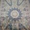 5x8ft royal blue handmade silk persian carpet for sitting room and bedding room
