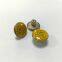 2023 Customized wholesale plating brass cowboy button jeans buttons for jeans clothing