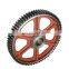 OEM Mining Machinery Alloy Steel Large Diameter ring gear Forging Helical or Spur Mill Gear Wheel