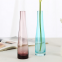 Mini Small Colored Hand Made Colorful Glass Single Vase For Home And Wedding Decoration