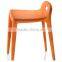 Replica plastic stackable Stefano Giovannoni Yuyu stool for outdoor use or indoor use