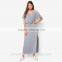 D292 Women long sleeve maxi dress design 2016 hotsale fashion jersey dress