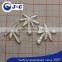 coconut tree shape MOP shell buttons,pearl shell brooch