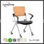 With writing tablet swivel chairs for study room