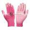 pu coated antistatic gloves/ PU coated working cut resistance gloves