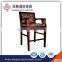 2015 new design wholesale hotel coffee chair bar chair with PU leather