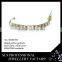 2015 New Design Fashion Jewelry American Styles Gold Rhinestone Ear Climber Earcuff Jewelry Earrings