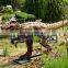 Animtronic life-size giant mechanical dinosaur for jurassic parks