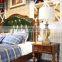 American style solid wood double bed for bedroom furniture AET-ST002
