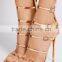 Sandals for women platfroms sexy side buckle stylish sandal boots high heel sandal 2016