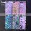 New Arrival Elegant Dynamic Liquid Quicksand Transparent phone case for iPhone