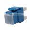 keystone cat6 jack, cat6 rj45 connector 8p8c, rj-45 network jack
